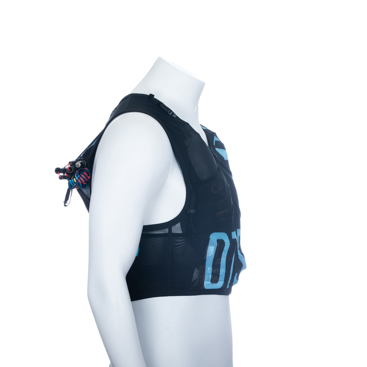 OTSO Trailrunning-Rucksack - Black & Turquoise – Produktansicht 25