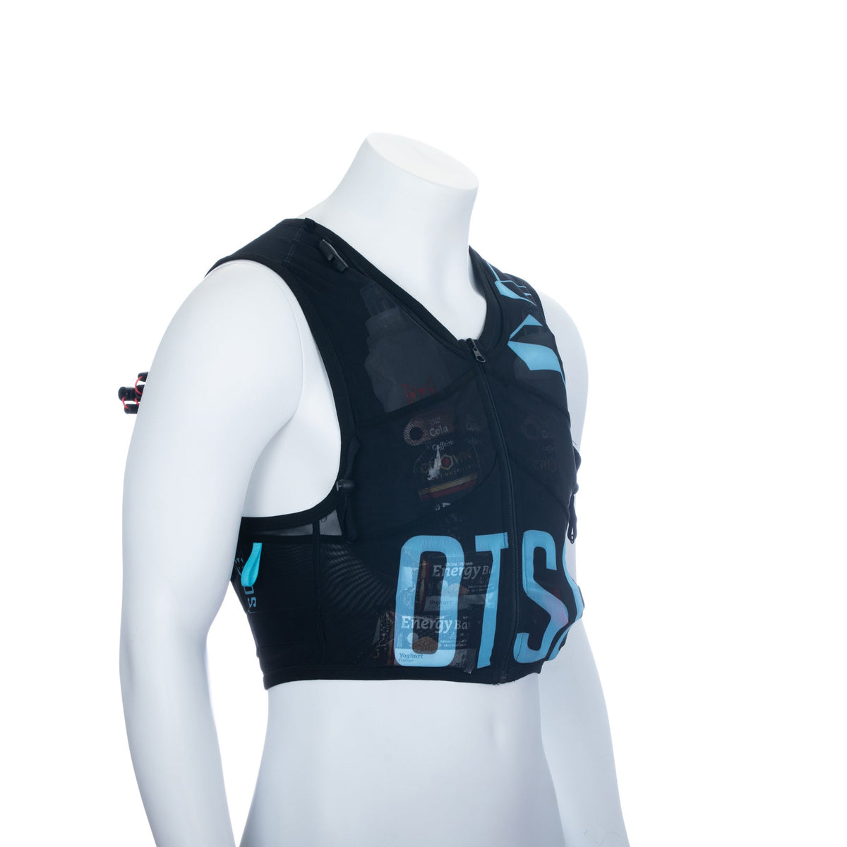 OTSO Trailrunning-Rucksack - Black & Turquoise – Produktansicht 27