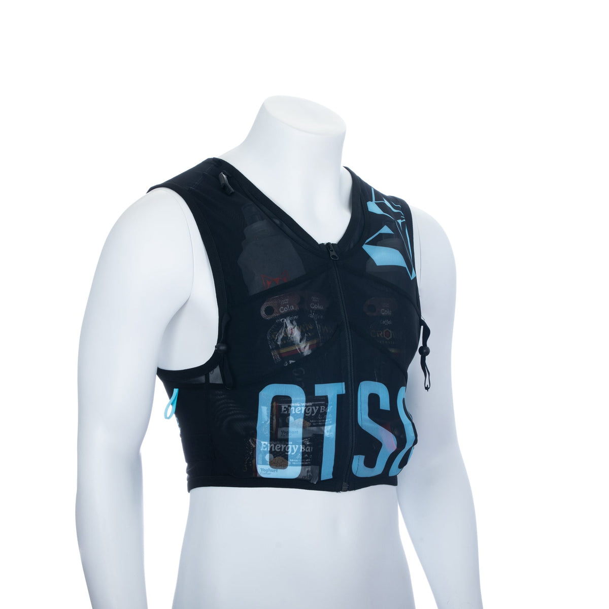 OTSO Trailrunning-Rucksack - Black & Turquoise – Produktansicht 28
