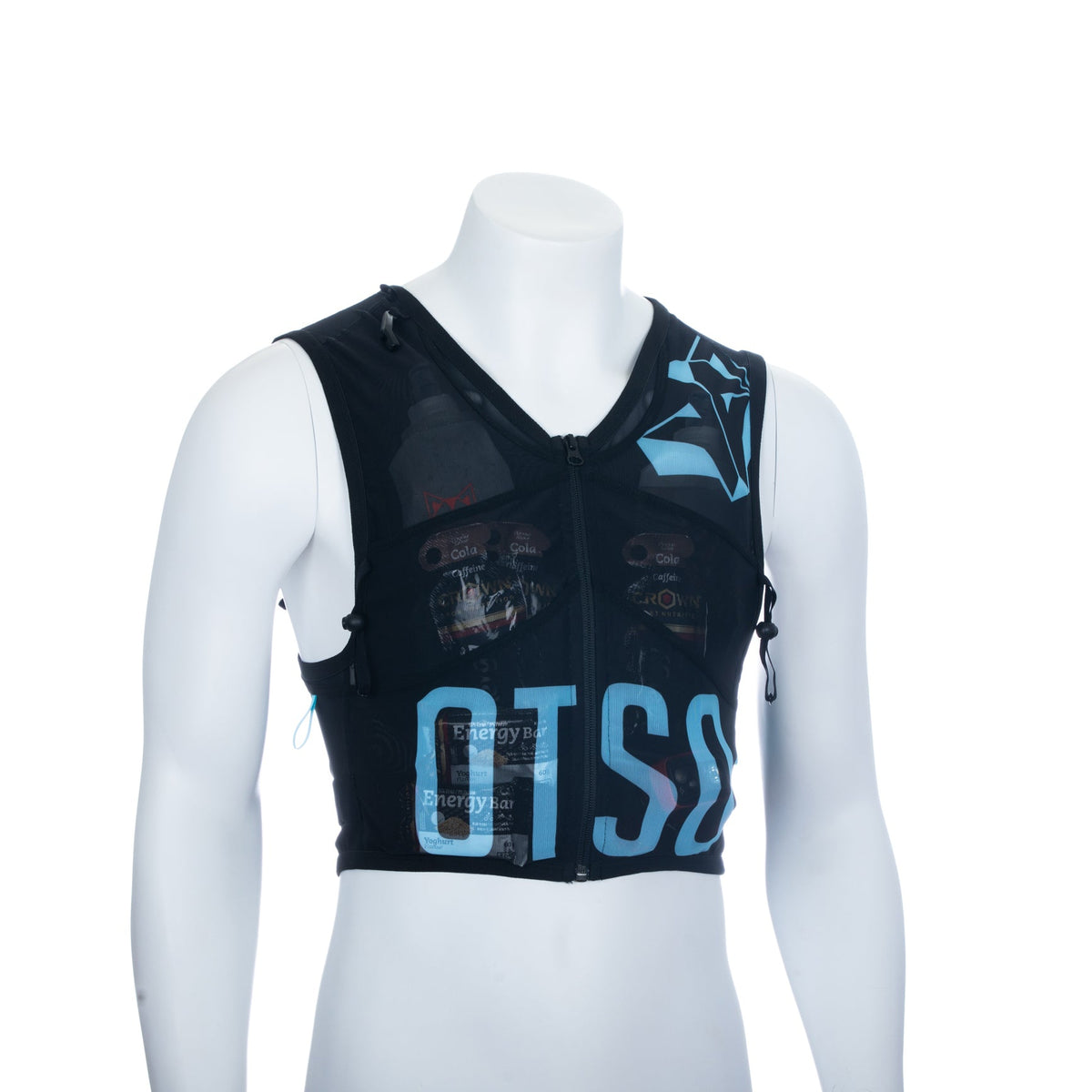 OTSO Trailrunning-Rucksack - Black & Turquoise – Produktansicht 29
