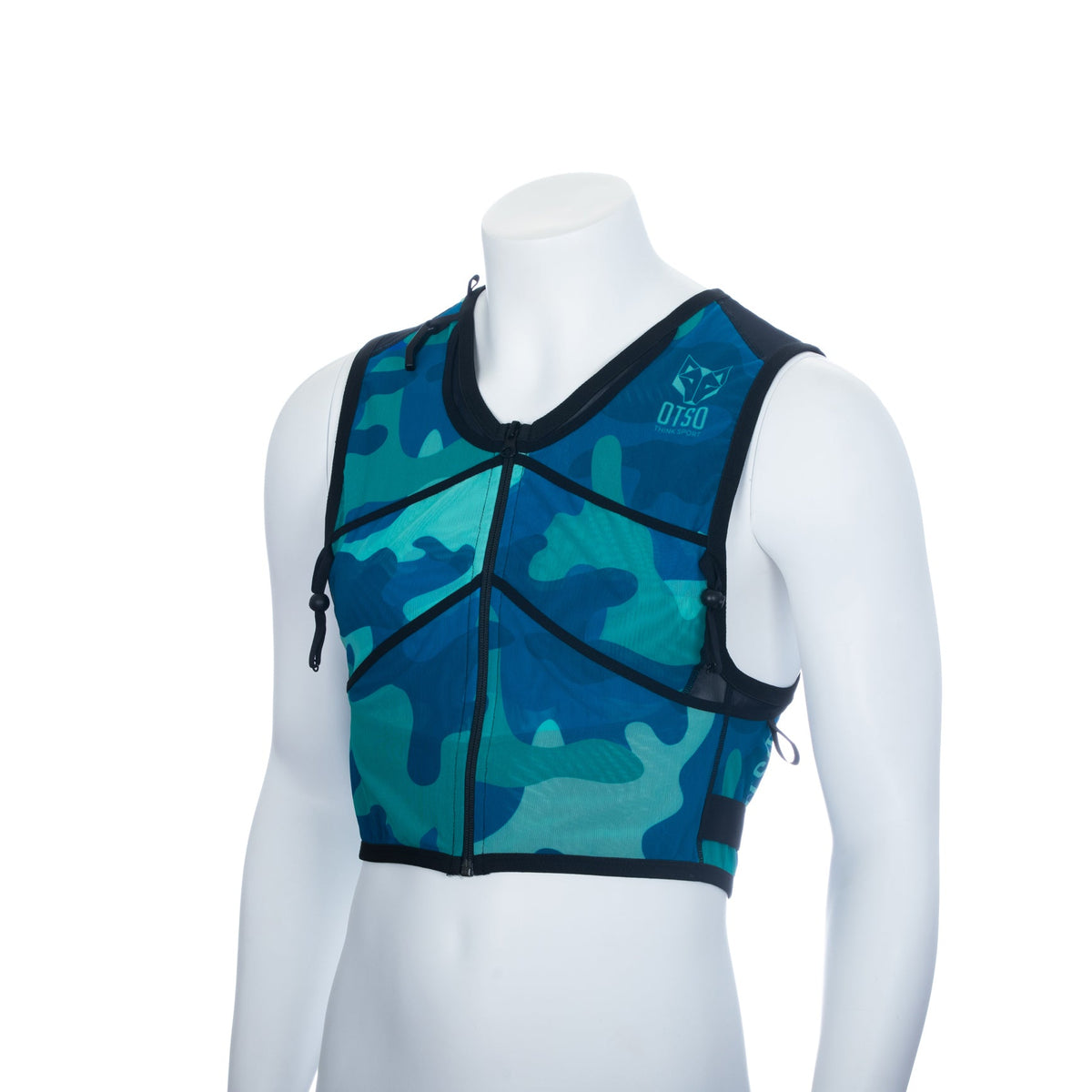 OTSO Trailrunning-Rucksack - Camo Blue – Produktansicht 5