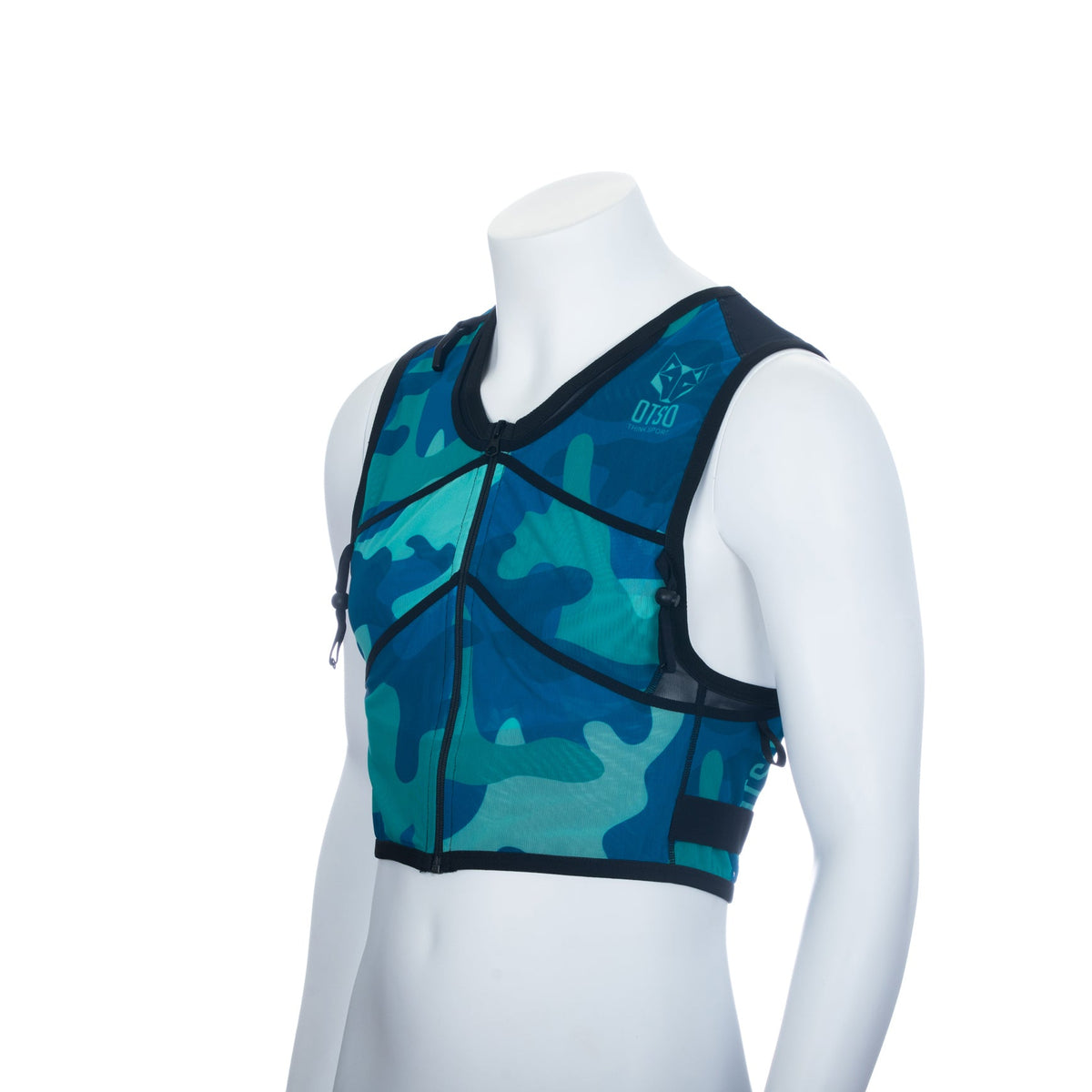 OTSO Trailrunning-Rucksack - Camo Blue – Produktansicht 6