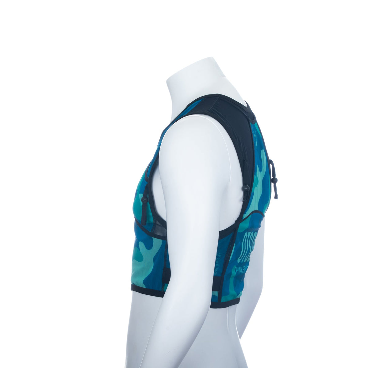 OTSO Trailrunning-Rucksack - Camo Blue – Produktansicht 10