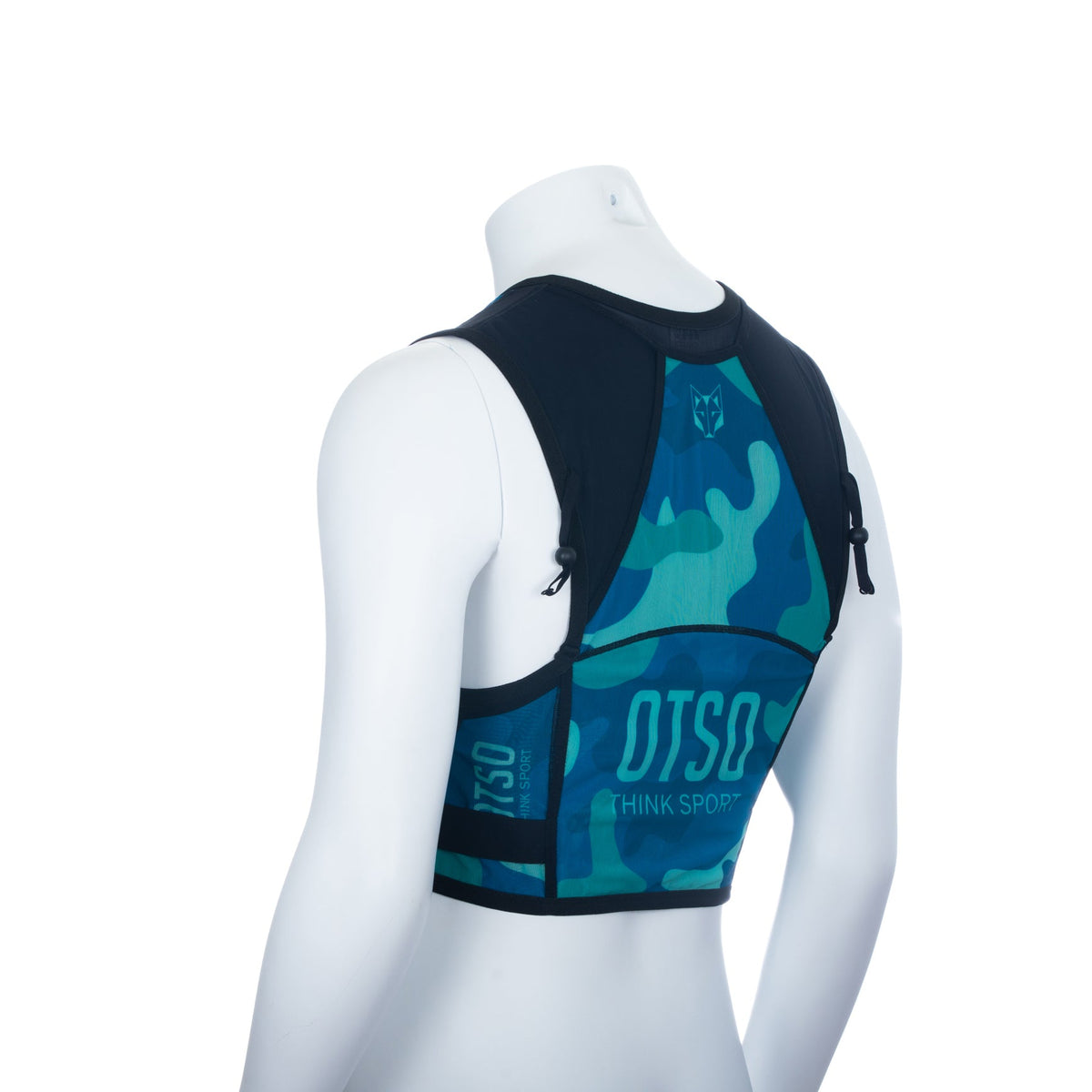 OTSO Trailrunning-Rucksack - Camo Blue – Produktansicht 12