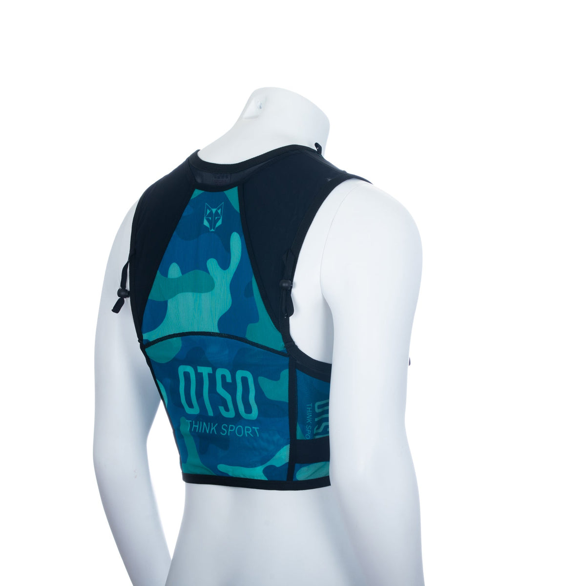 OTSO Trailrunning-Rucksack - Camo Blue – Produktansicht 18