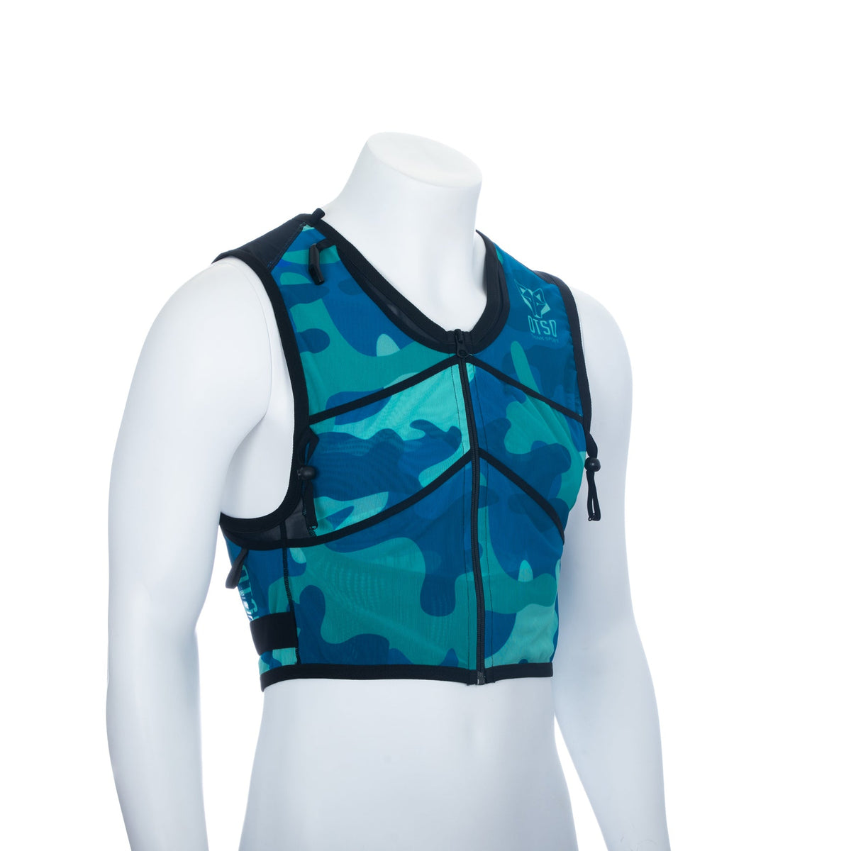 OTSO Trailrunning-Rucksack - Camo Blue – Produktansicht 25