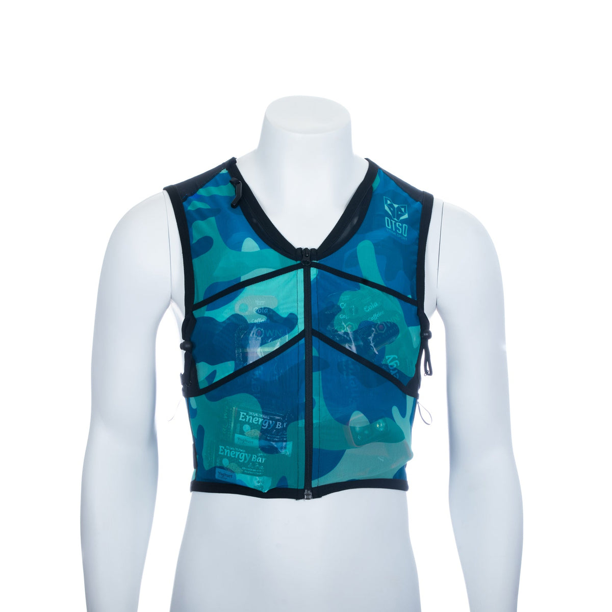 OTSO Trailrunning-Rucksack - Camo Blue – Produktansicht 27