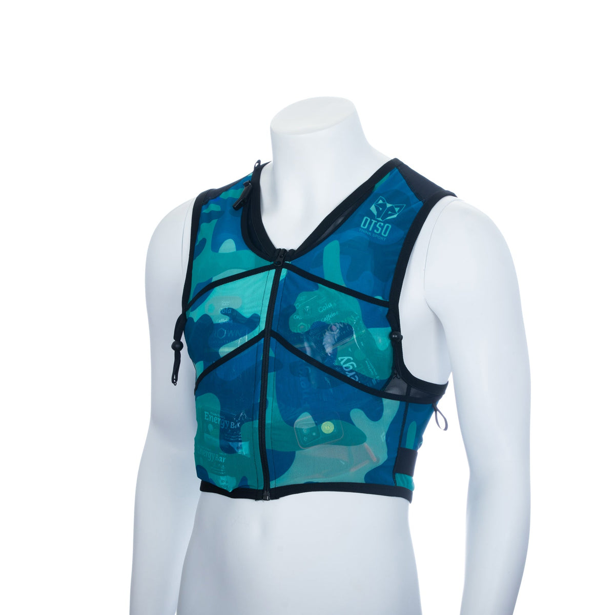 OTSO Trailrunning-Rucksack - Camo Blue – Produktansicht 29