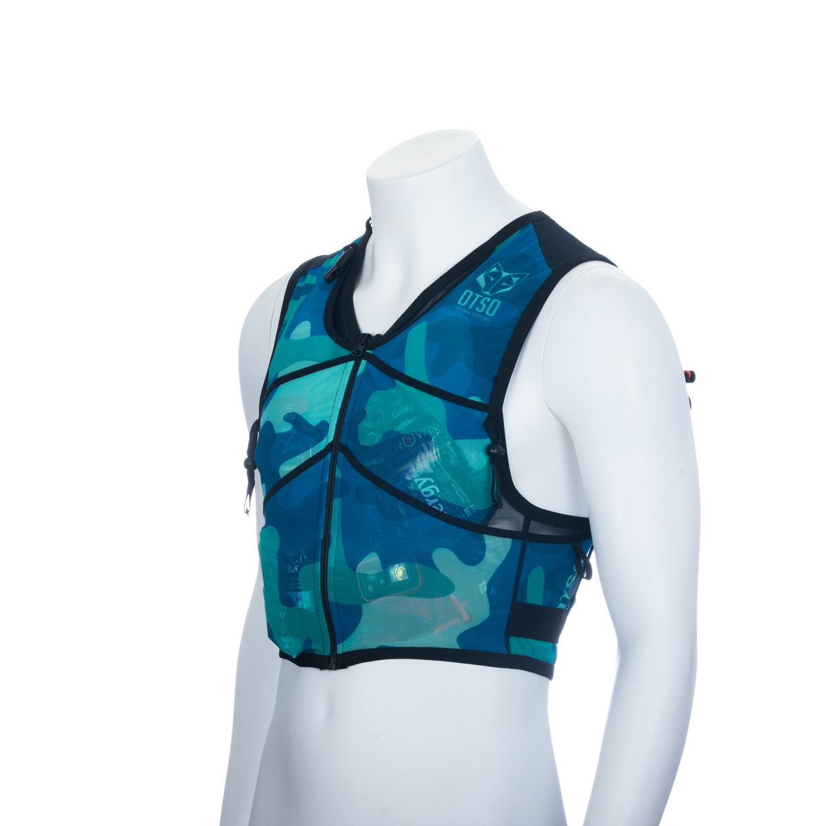 OTSO Trailrunning-Rucksack - Camo Blue – Produktansicht 30