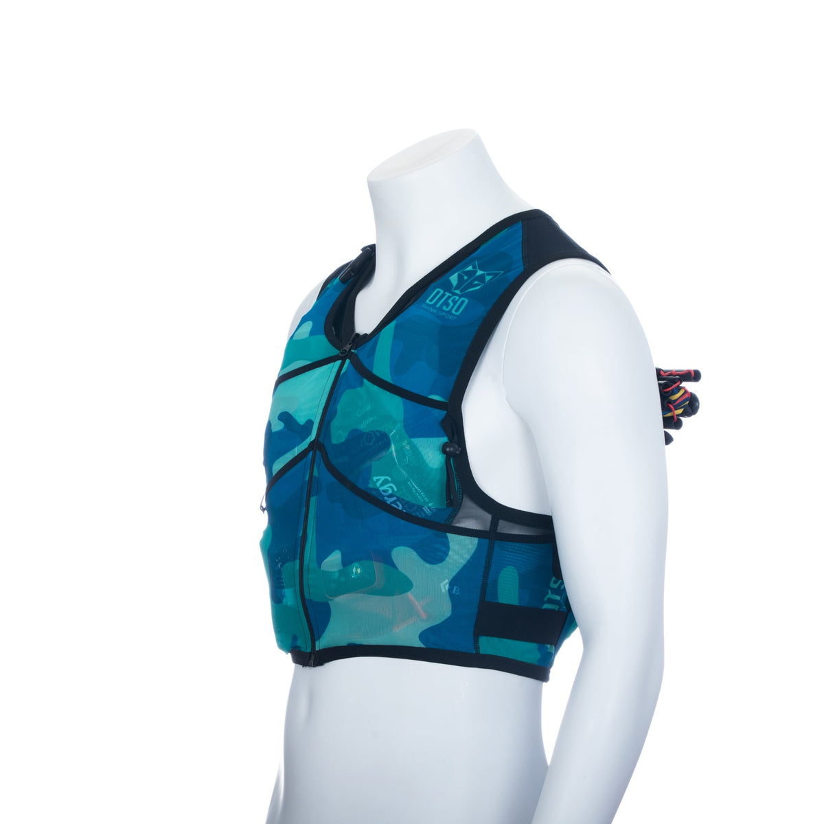 OTSO Trailrunning-Rucksack - Camo Blue – Produktansicht 31