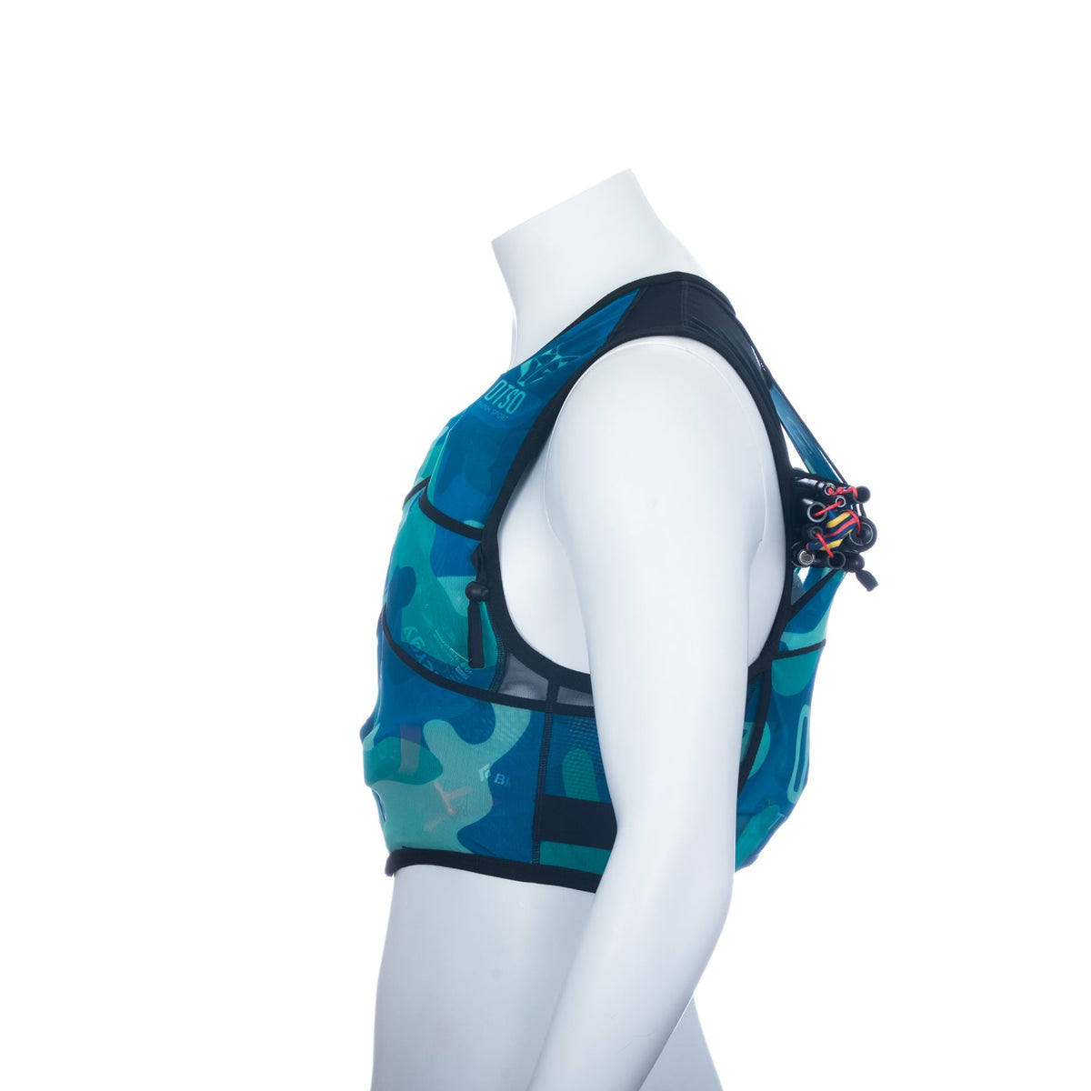 OTSO Trailrunning-Rucksack - Camo Blue – Produktansicht 33