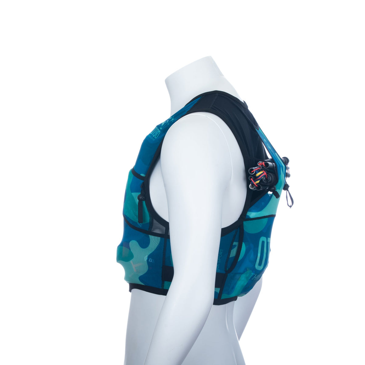 OTSO Trailrunning-Rucksack - Camo Blue – Produktansicht 34