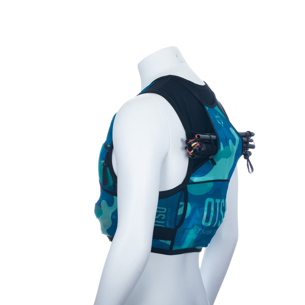 OTSO Trailrunning-Rucksack - Camo Blue – Produktansicht 35