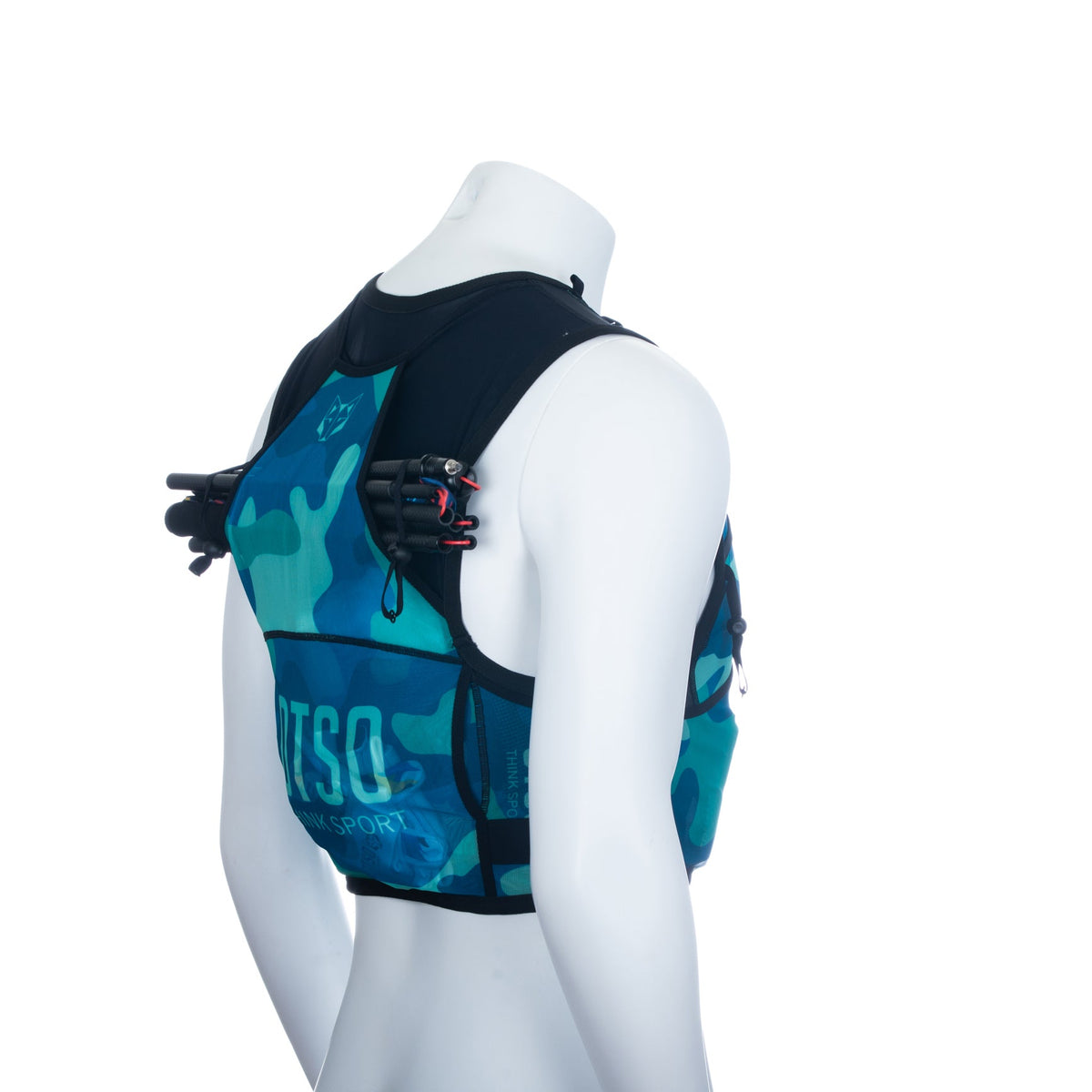 OTSO Trailrunning-Rucksack - Camo Blue – Produktansicht 43