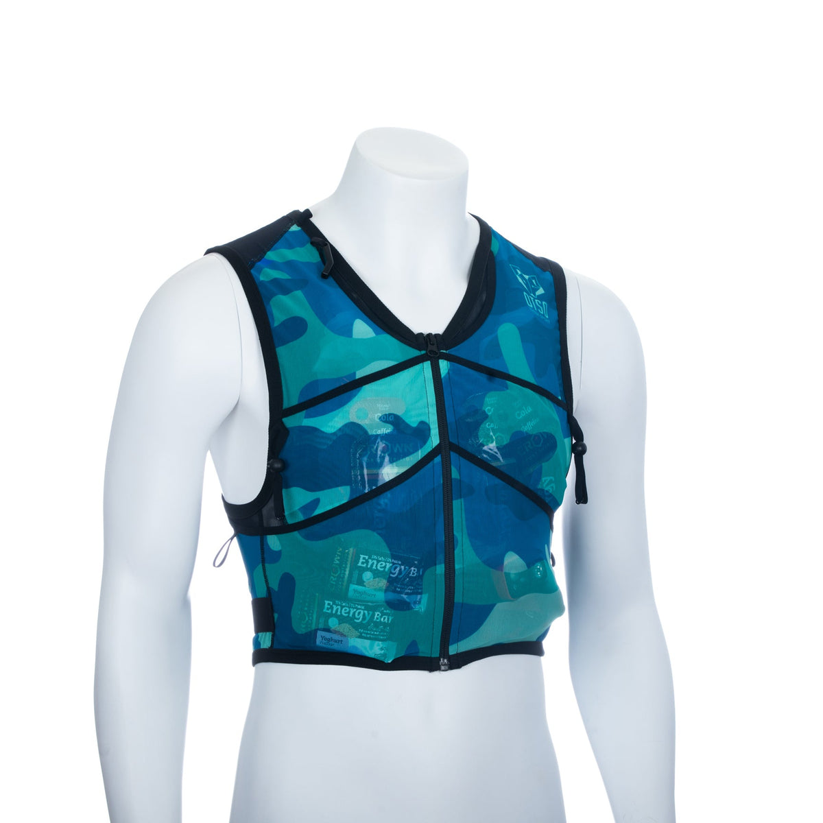 OTSO Trailrunning-Rucksack - Camo Blue – Produktansicht 50