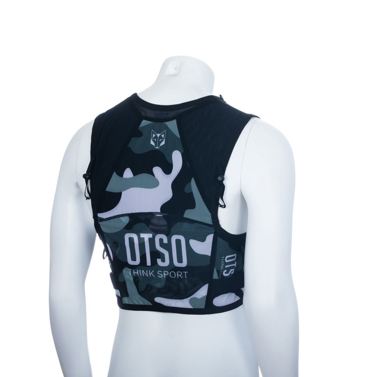 OTSO Trailrunning-Rucksack - Camo Grey – Produktansicht 18
