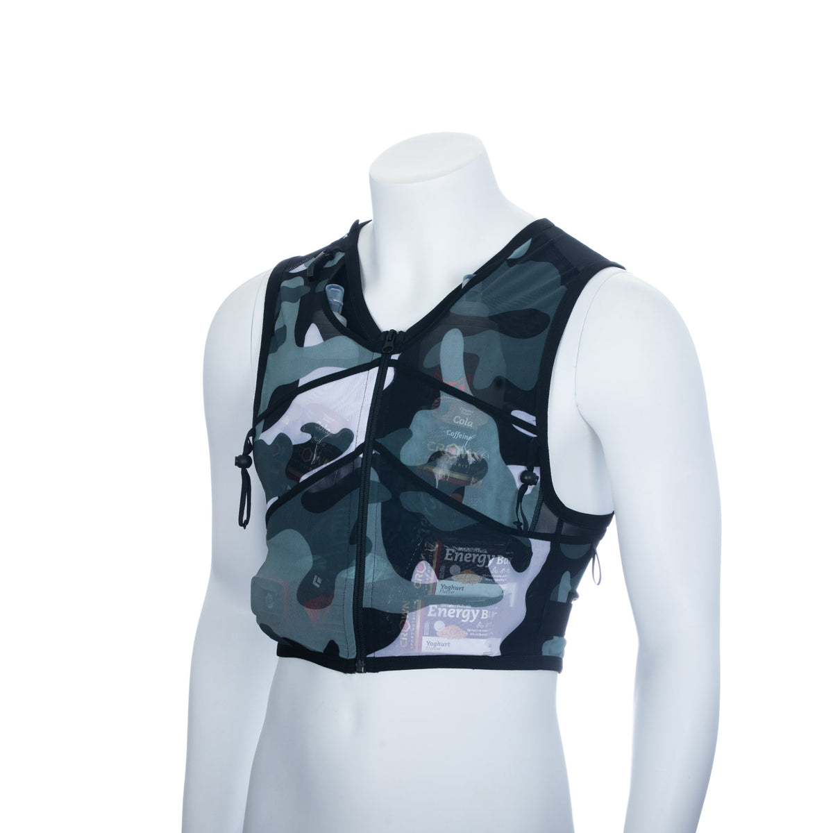 OTSO Trailrunning-Rucksack - Camo Grey – Produktansicht 30
