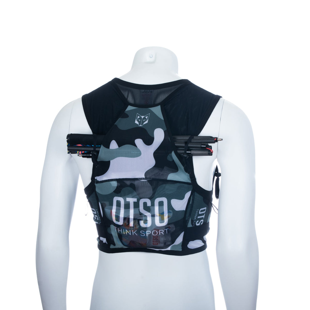 OTSO Trailrunning-Rucksack - Camo Grey – Produktansicht 41