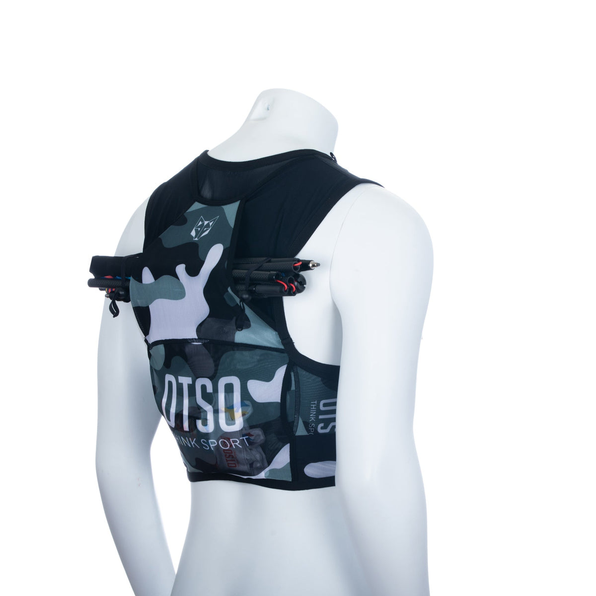 OTSO Trailrunning-Rucksack - Camo Grey – Produktansicht 43