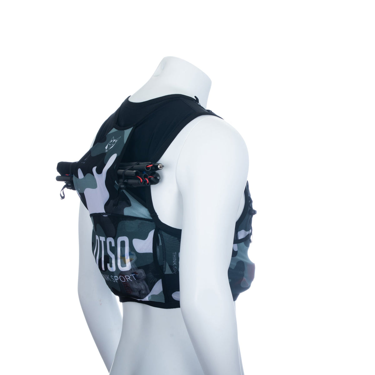 OTSO Trailrunning-Rucksack - Camo Grey – Produktansicht 44
