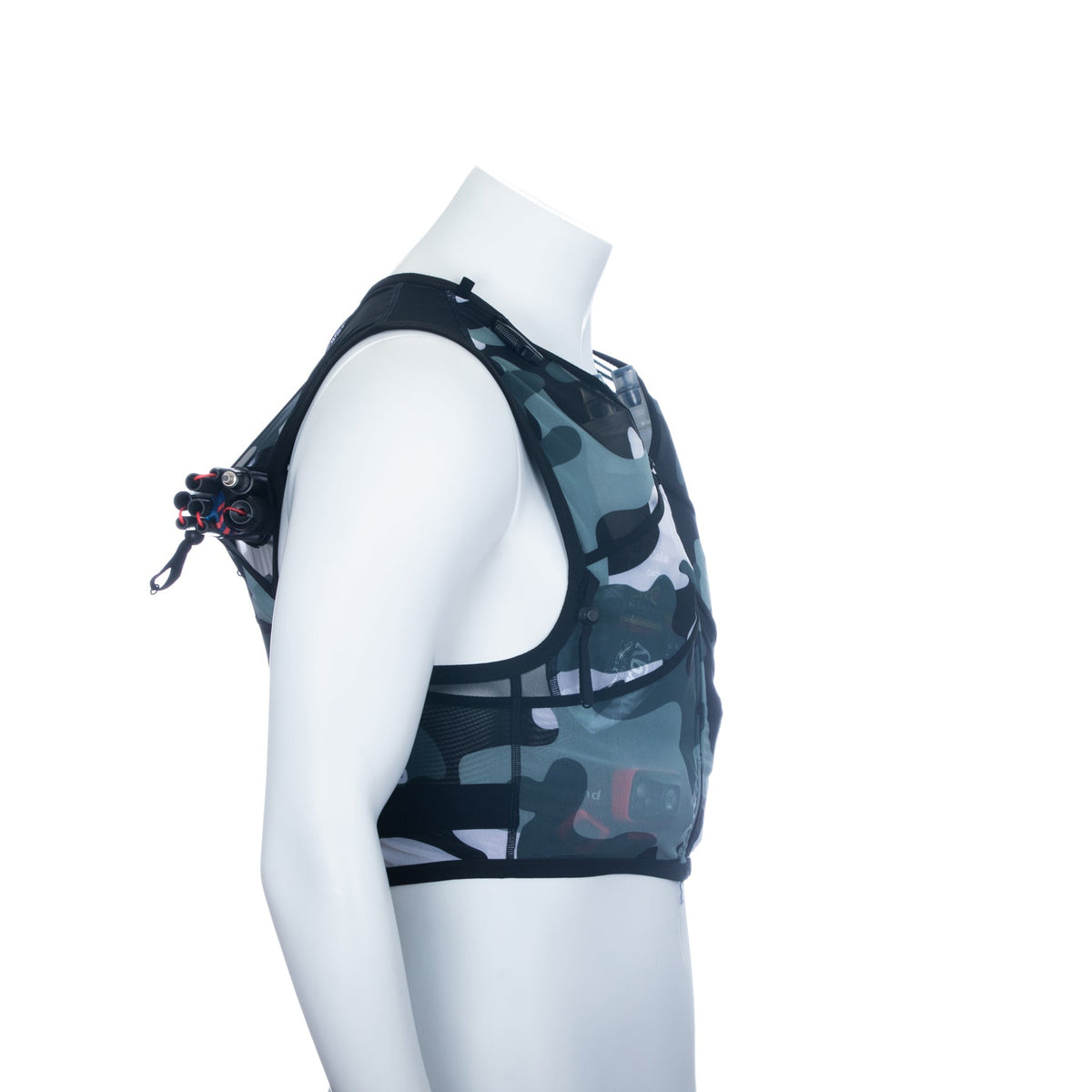 OTSO Trailrunning-Rucksack - Camo Grey – Produktansicht 47