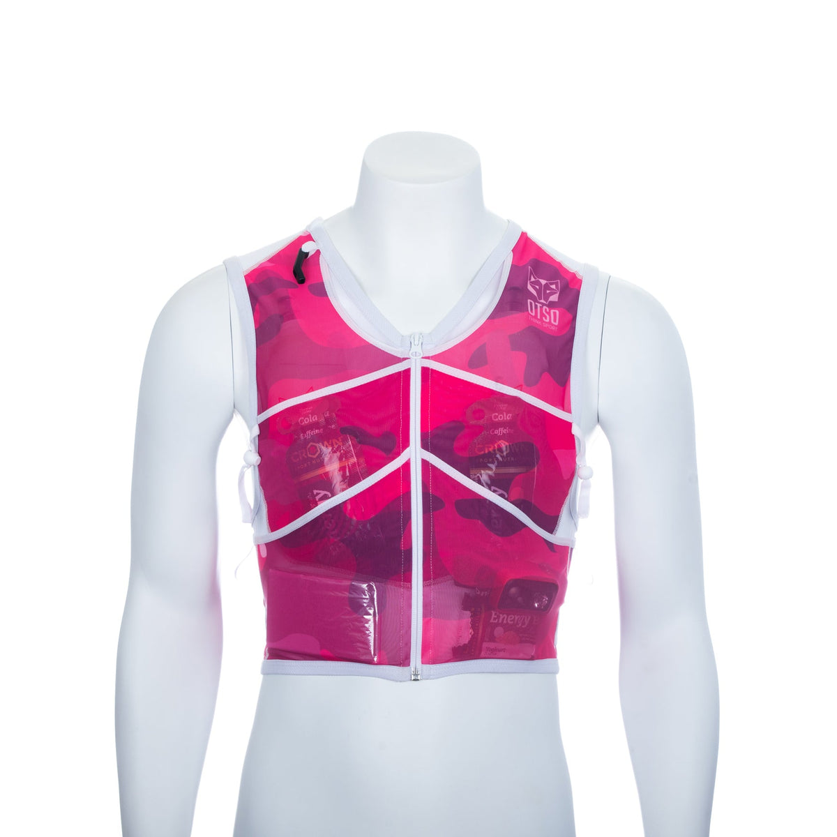 OTSO Trailrunning-Rucksack - Camo Pink – Produktansicht 50
