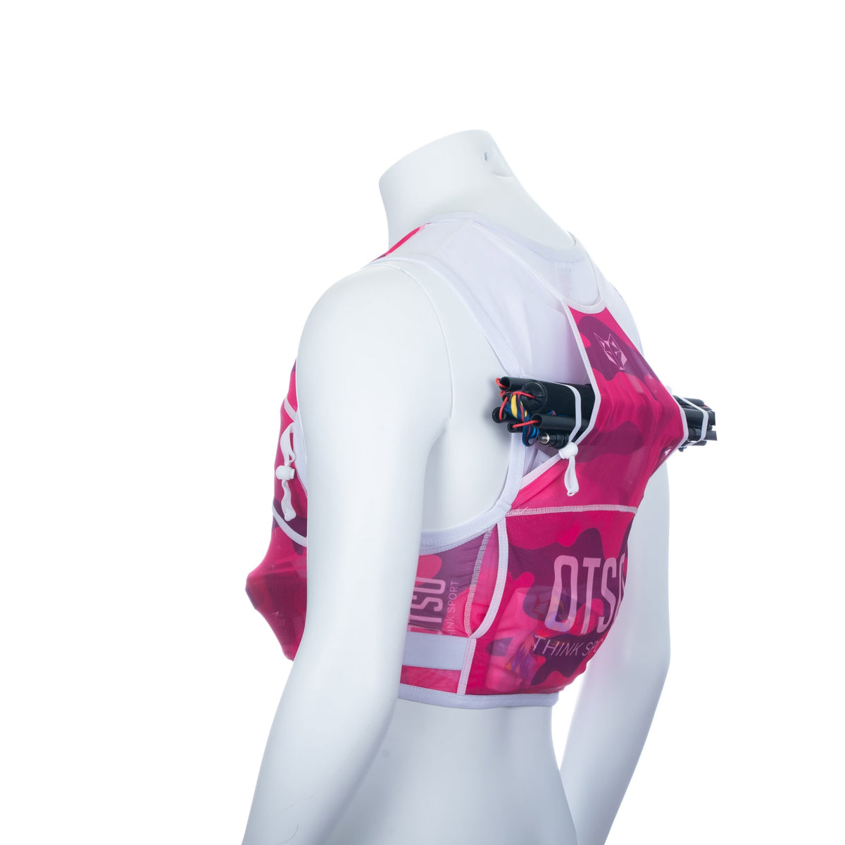 OTSO Trailrunning-Rucksack - Camo Pink – Produktansicht 10