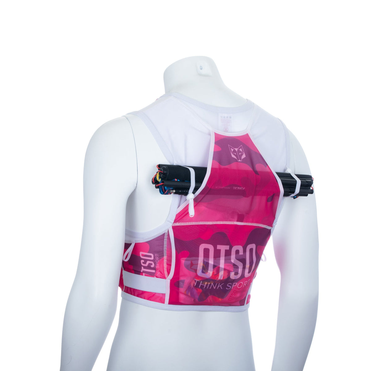 OTSO Trailrunning-Rucksack - Camo Pink – Produktansicht 12