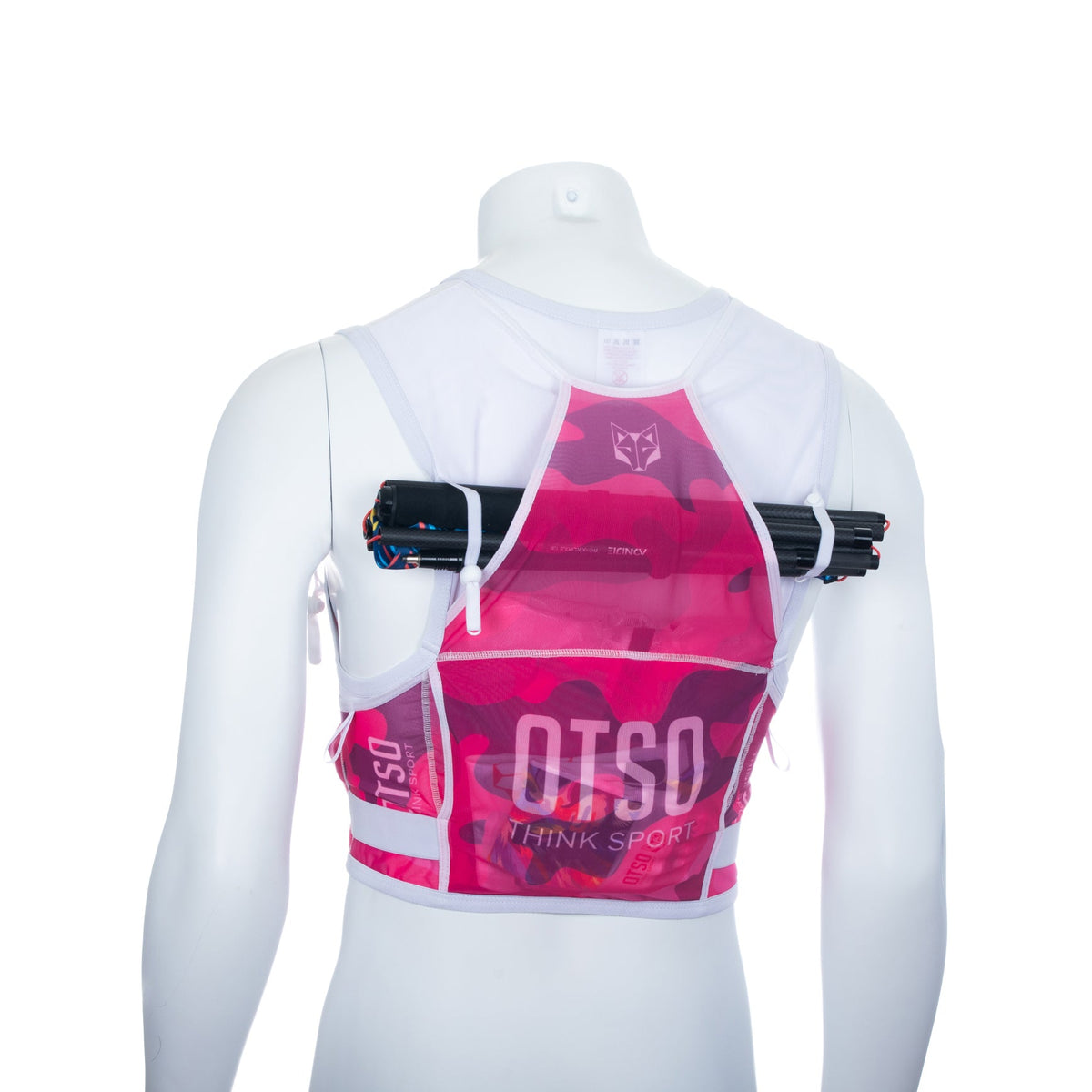 OTSO Trailrunning-Rucksack - Camo Pink – Produktansicht 13