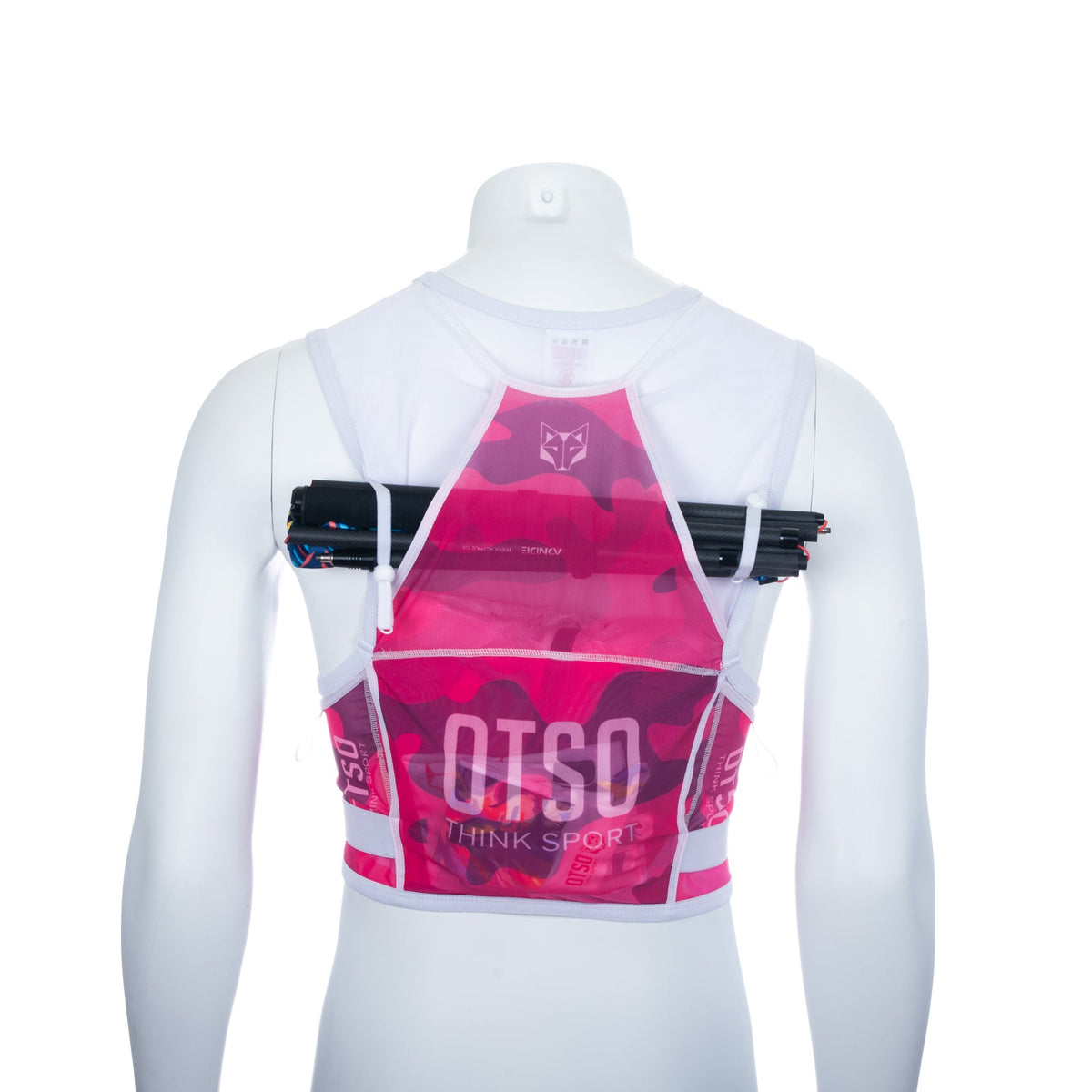 OTSO Trailrunning-Rucksack - Camo Pink – Produktansicht 14