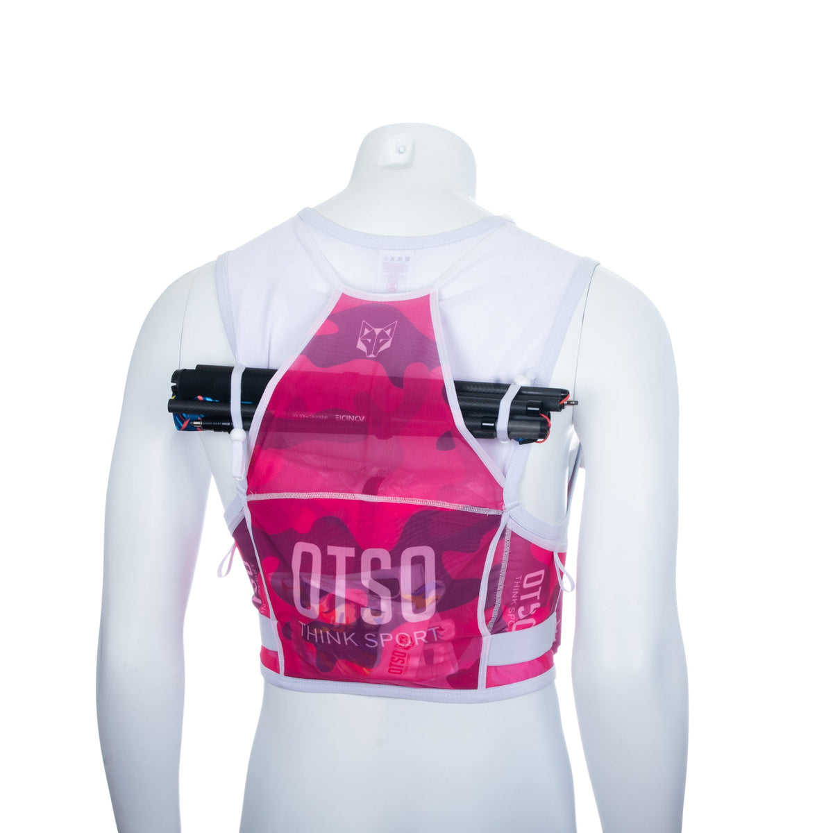 OTSO Trailrunning-Rucksack - Camo Pink – Produktansicht 15
