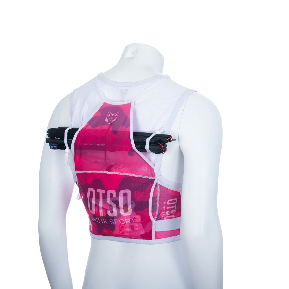 OTSO Trailrunning-Rucksack - Camo Pink – Produktansicht 16