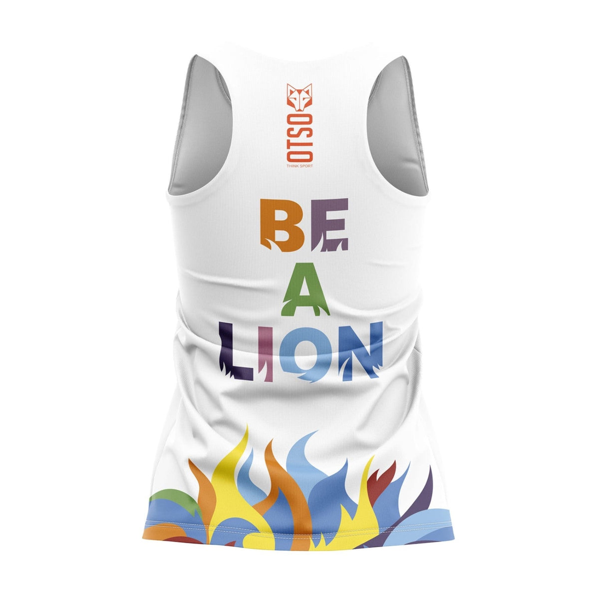OTSO Damen Lauf-Singlet - Be A Lion – Produktansicht 2