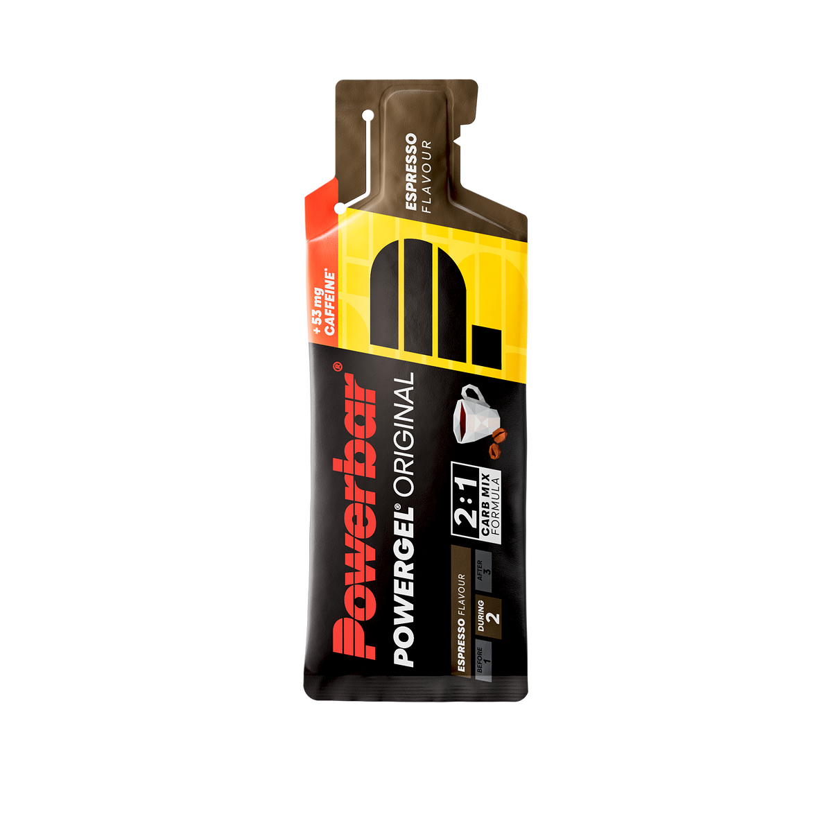PowerBar PowerGel Original 41 g Espresso – Energiegel mit Koffein