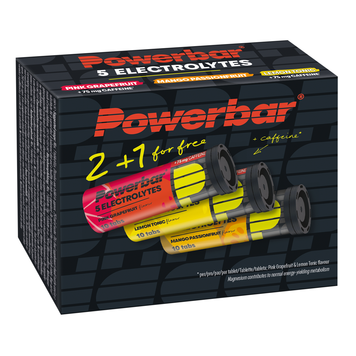 PowerBar 5 Electrolytes 3er Vorteilspack – drei Sorten