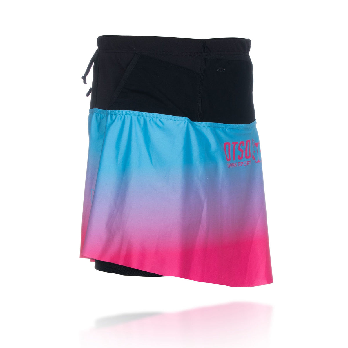 OTSO Damen Sportrock - Light Blue & Fluo Pink – Produktansicht 8