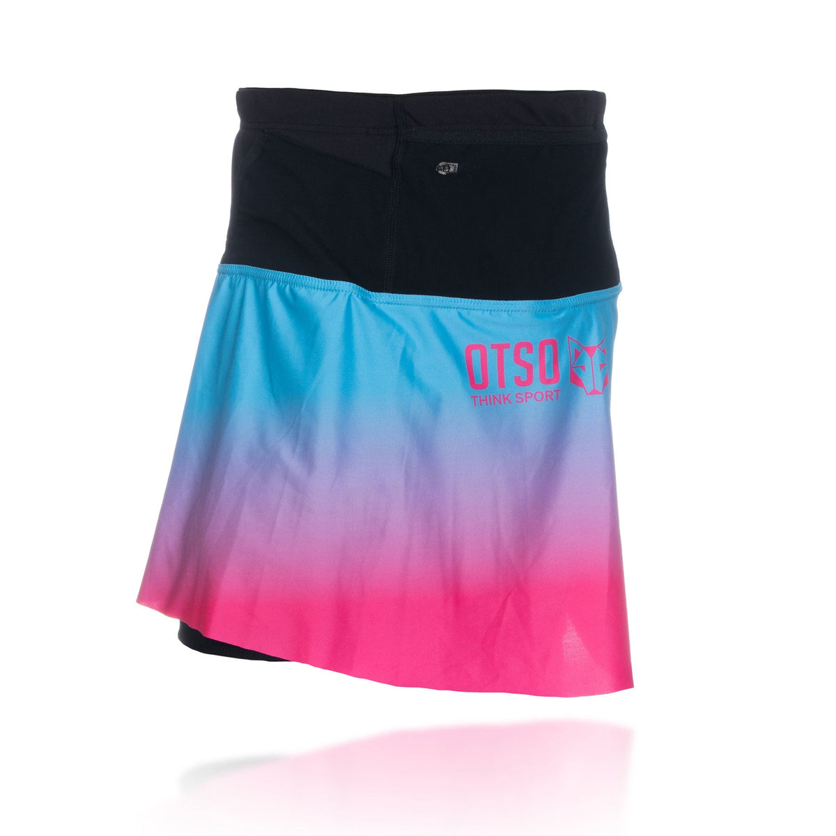 OTSO Damen Sportrock - Light Blue & Fluo Pink – Produktansicht 10