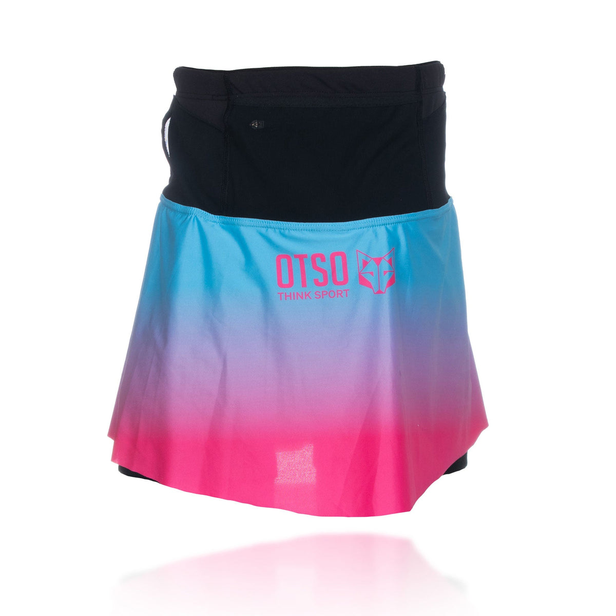 OTSO Damen Sportrock - Light Blue & Fluo Pink – Produktansicht 12