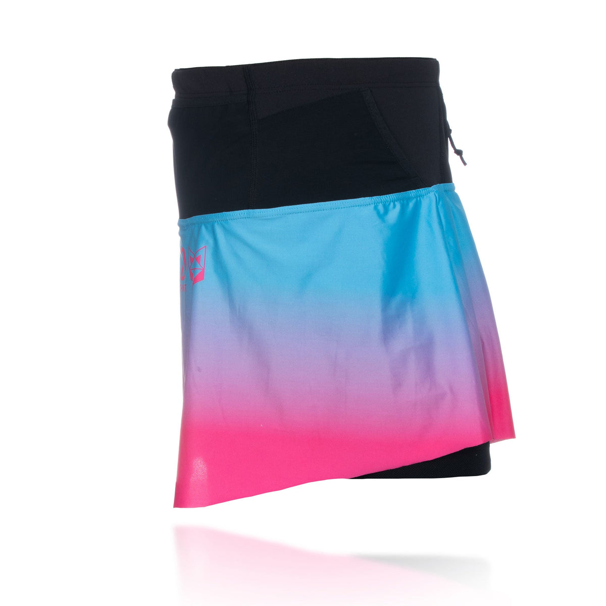 OTSO Damen Sportrock - Light Blue & Fluo Pink – Produktansicht 17