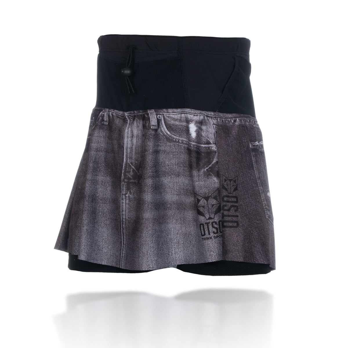 OTSO Damen Sportrock - Black Jeans – Produktansicht 3