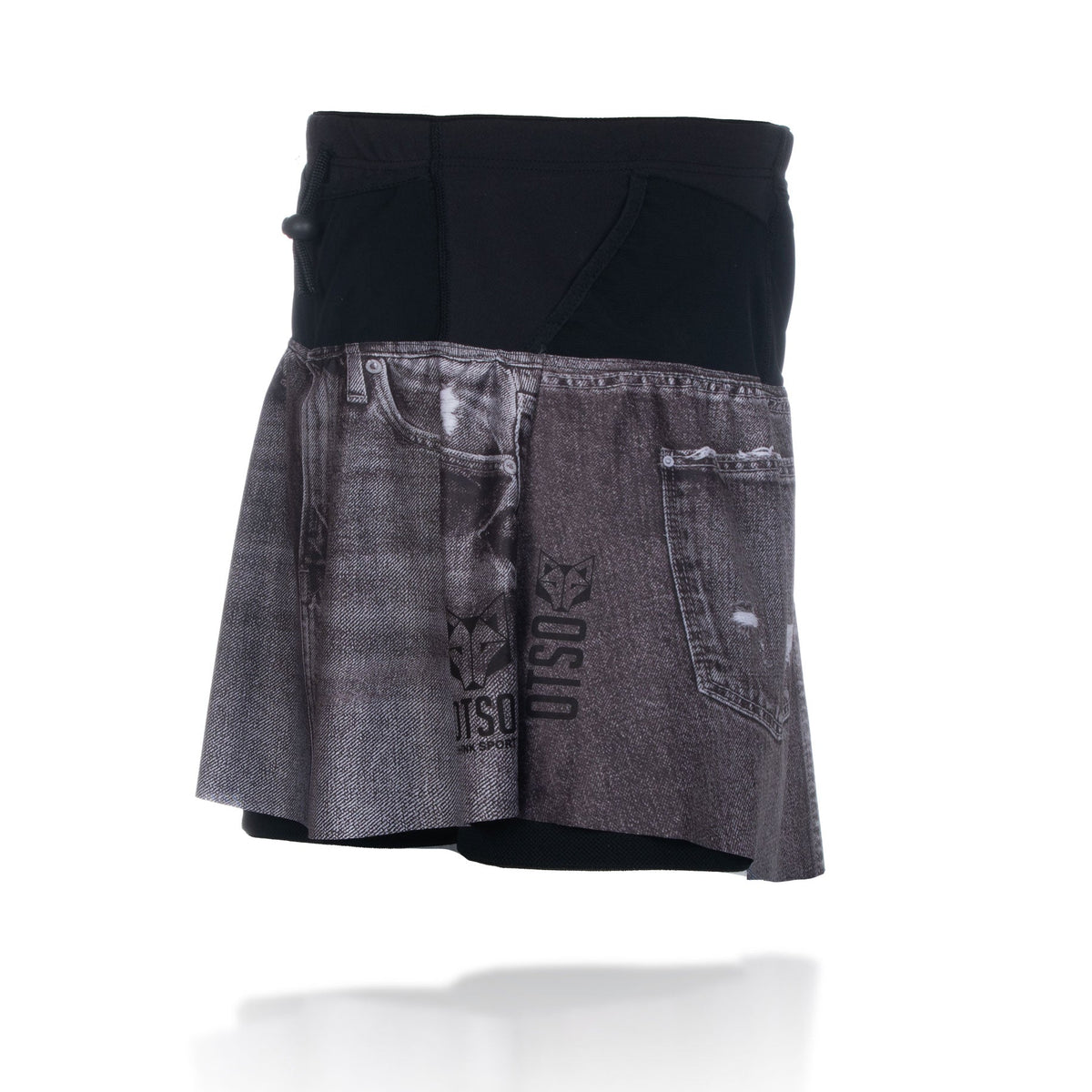 OTSO Damen Sportrock - Black Jeans – Produktansicht 5