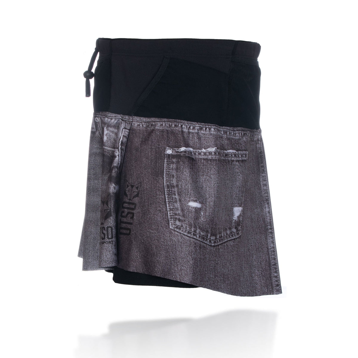 OTSO Damen Sportrock - Black Jeans – Produktansicht 7