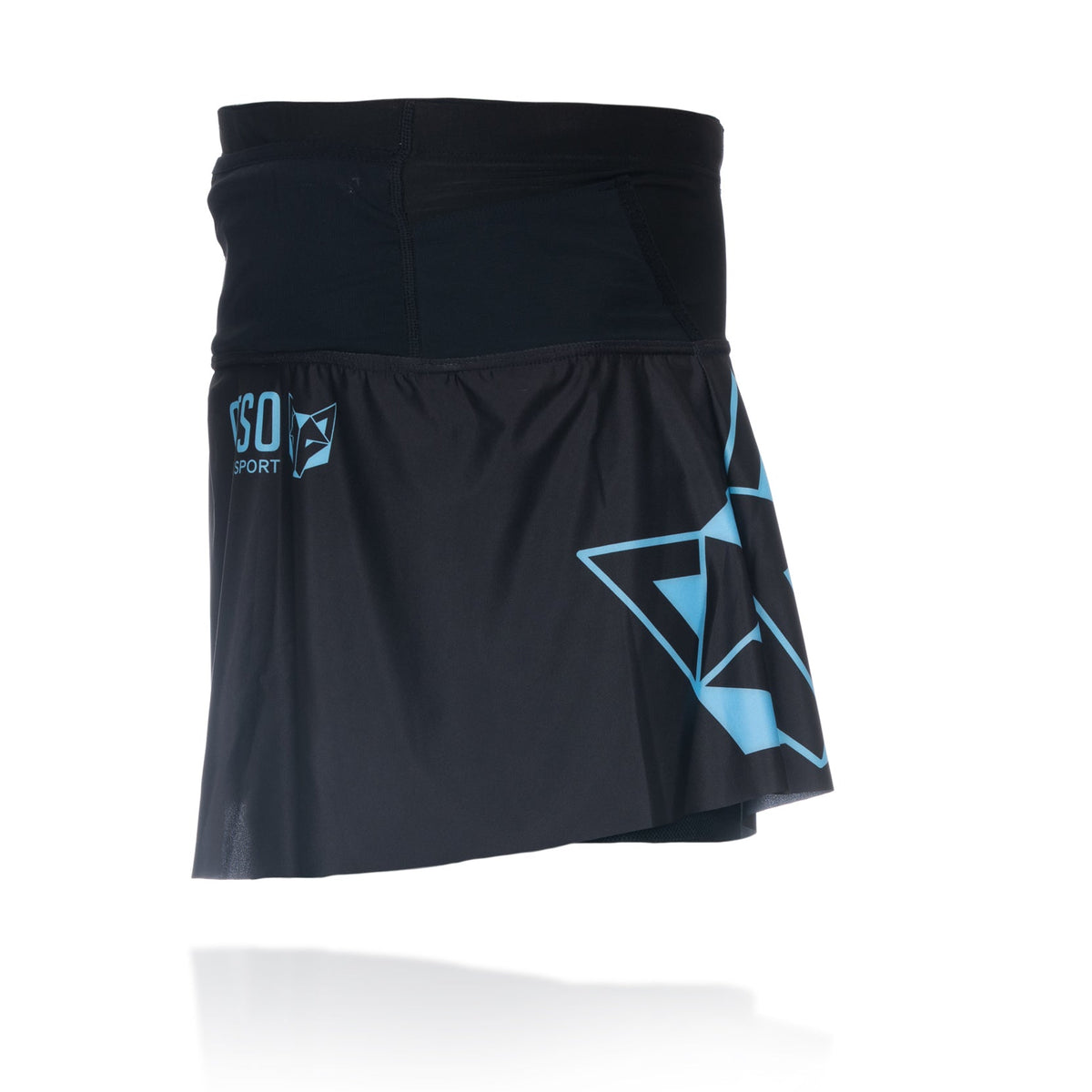 OTSO Damen Sportrock - Negra & Turquoise – Produktansicht 17