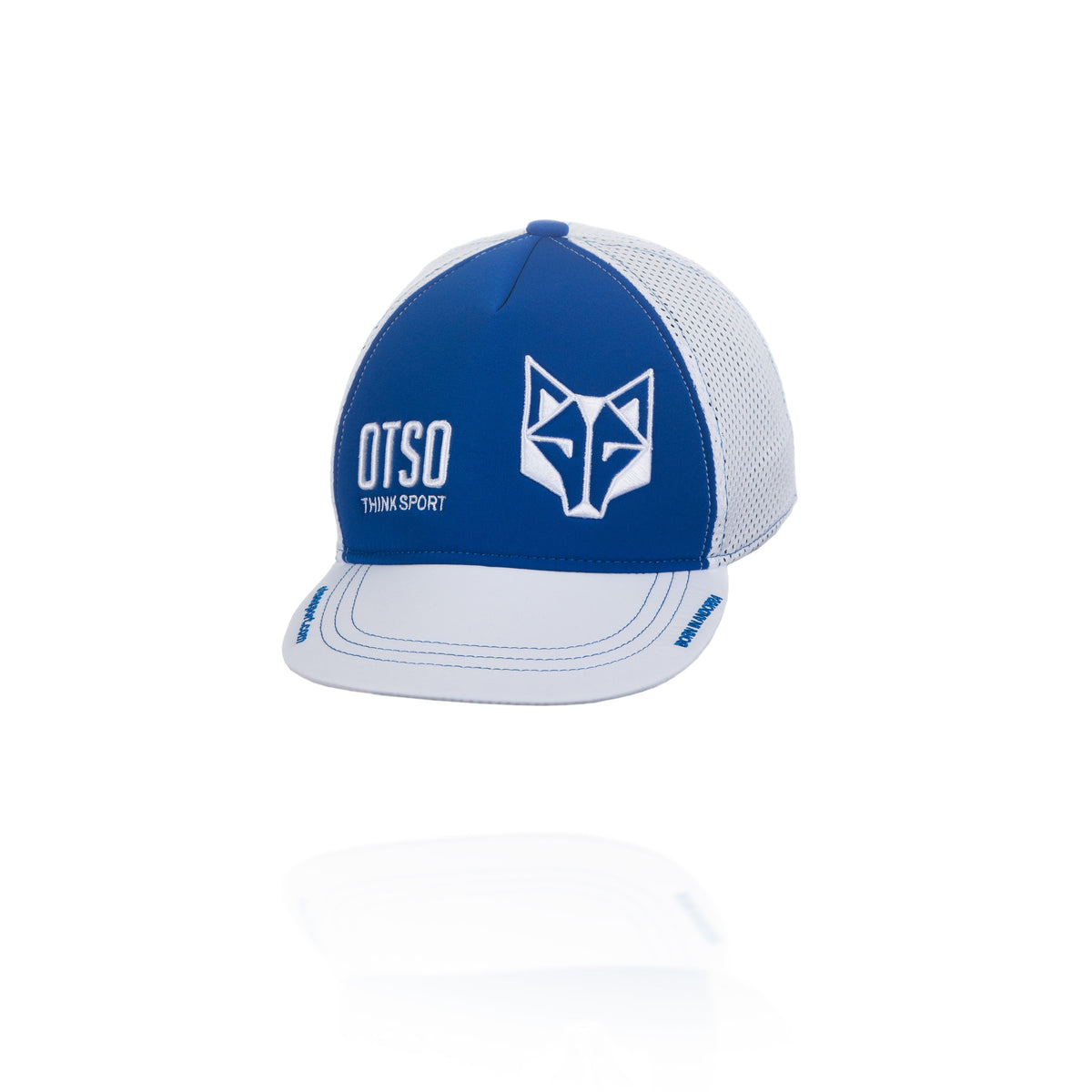 OTSO Snapback-Cap - Electric Blue & White – Produktansicht 5