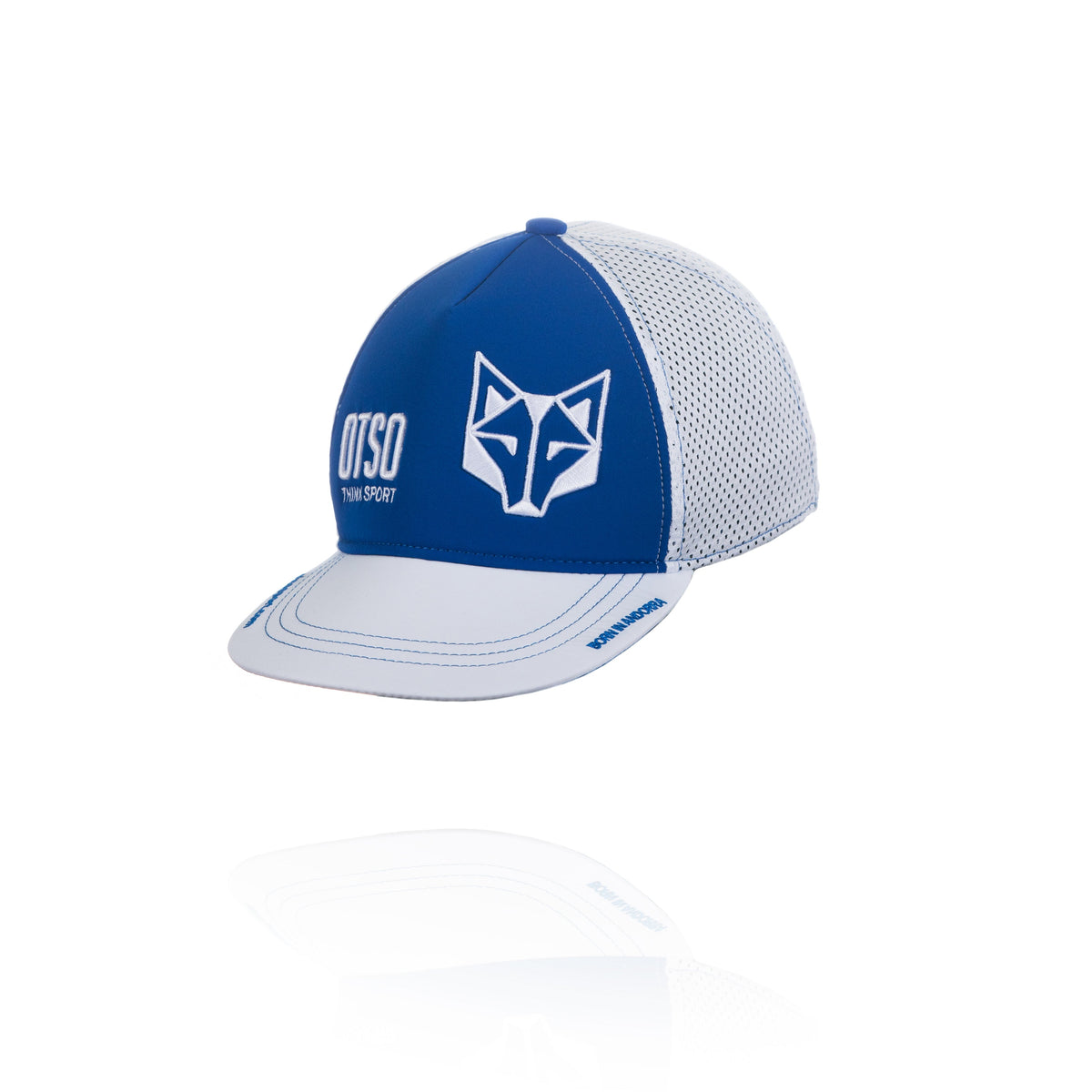 OTSO Snapback-Cap - Electric Blue & White – Produktansicht 6