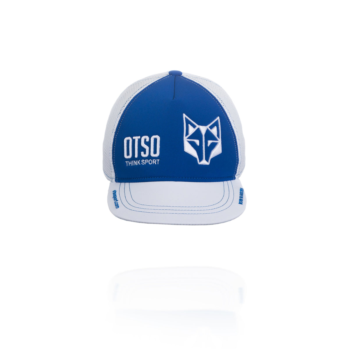 OTSO Snapback-Cap - Electric Blue & White – Produktansicht 2