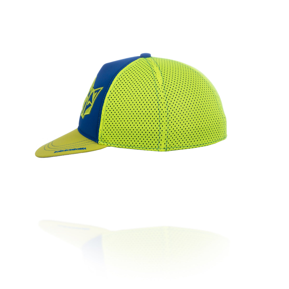 OTSO Snapback-Cap - Electric Blue & Fluo Yellow – Produktansicht 11