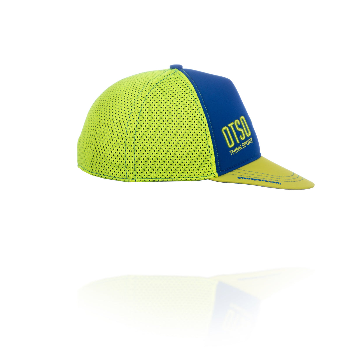 OTSO Snapback-Cap - Electric Blue & Fluo Yellow – Produktansicht 22
