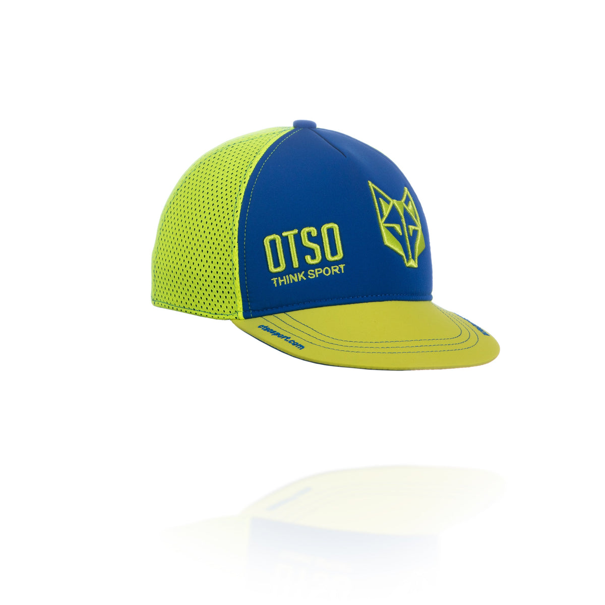 OTSO Snapback-Cap - Electric Blue & Fluo Yellow – Produktansicht 26