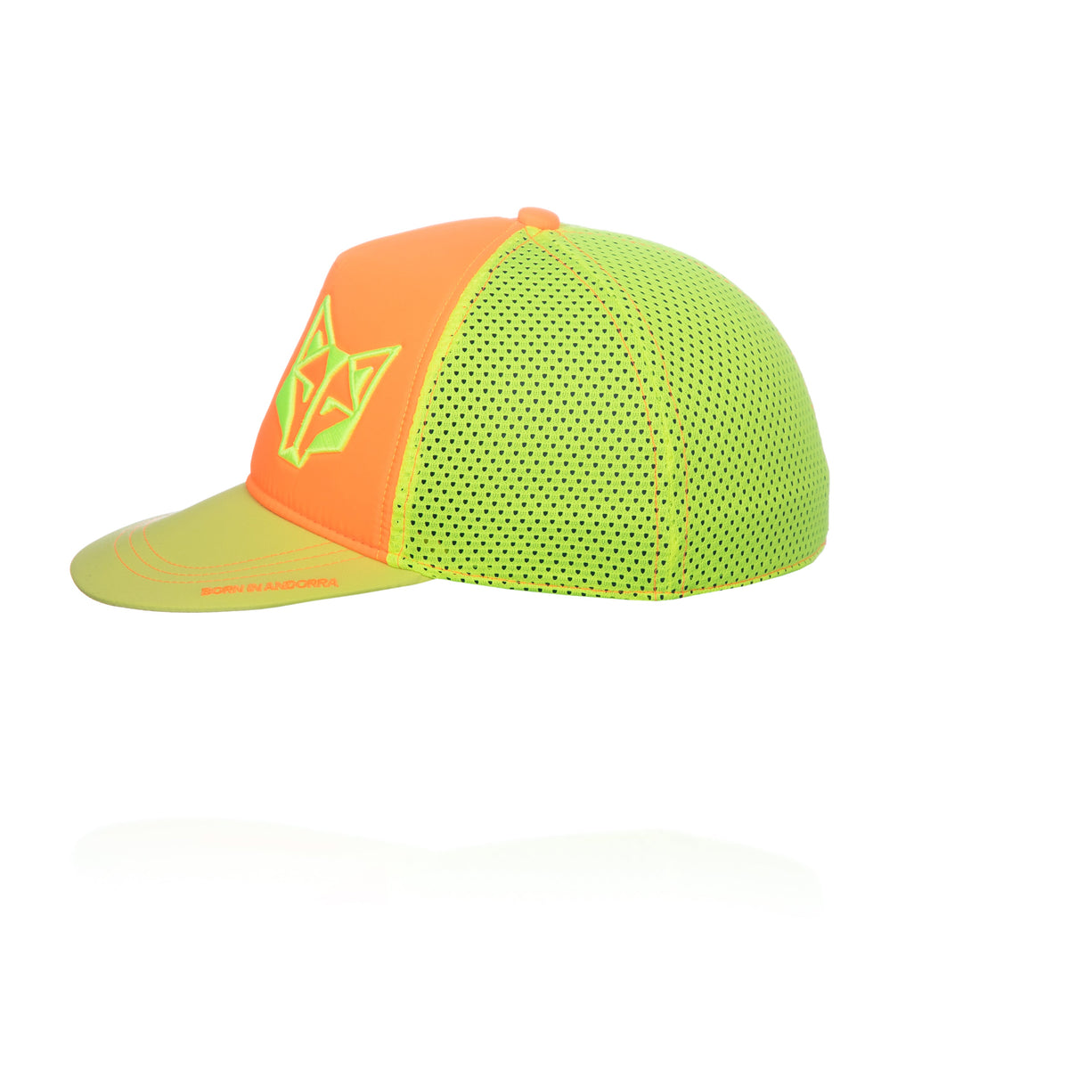 OTSO Snapback-Cap - Fluo Orange & Fluo Yellow – Produktansicht 8